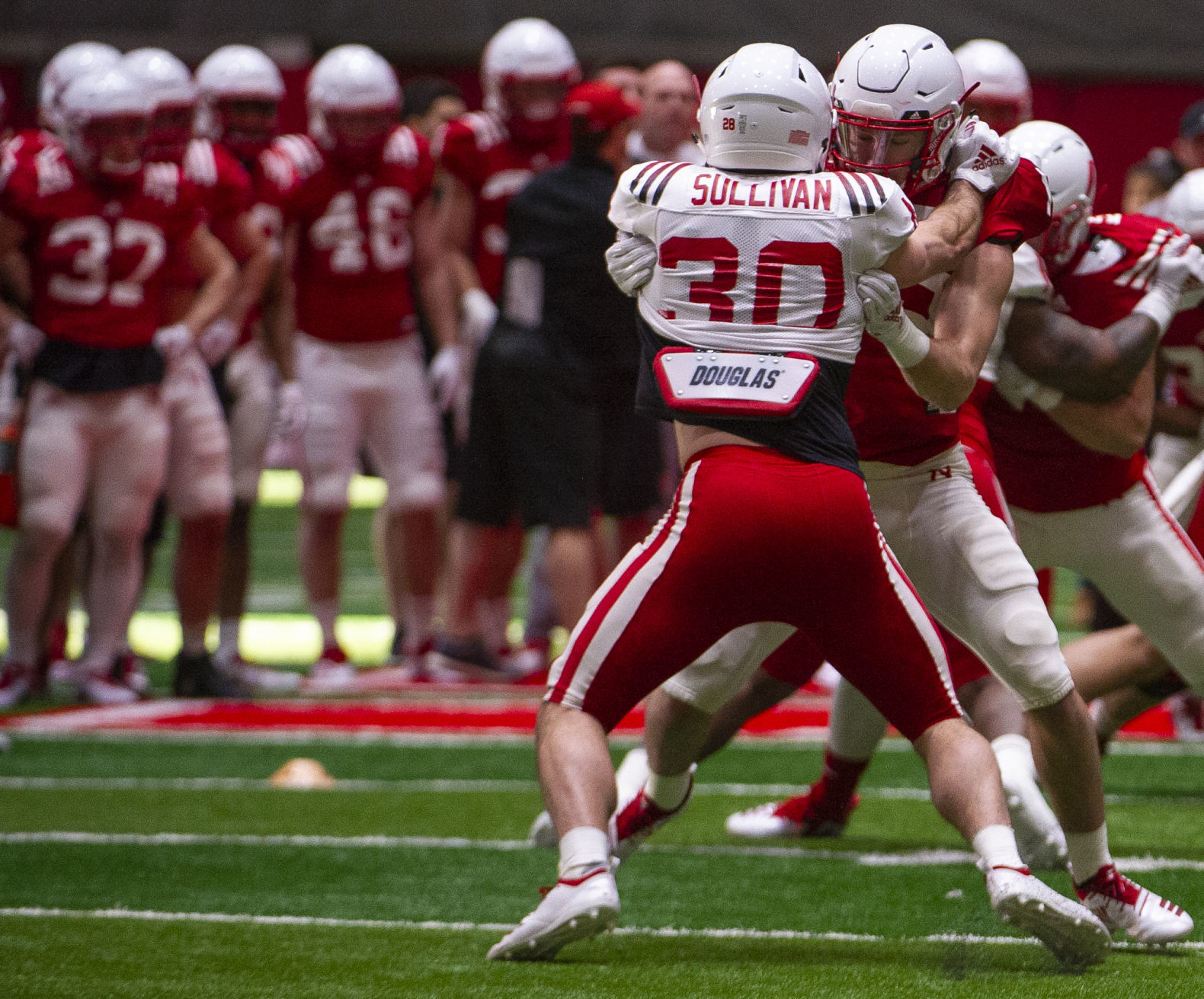Spring football practice, 3.11.2019